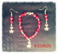 Conjunto Rojo con Gatos